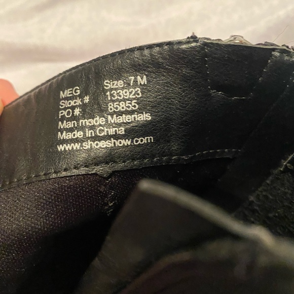 dominique nicole black boots - Picture 5 of 10